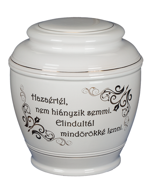 9000673 Örök út fehér urna